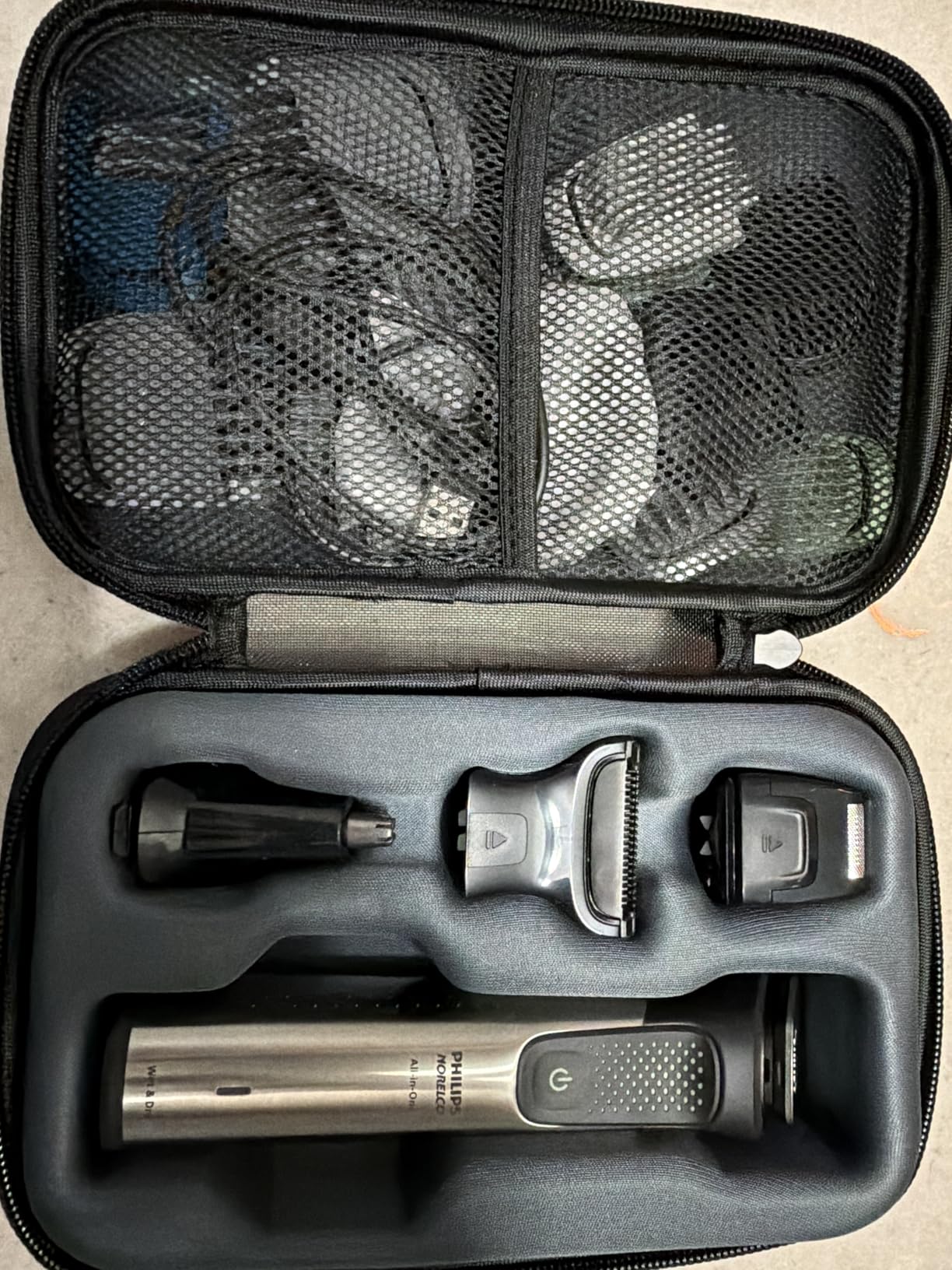 Norelco Philips All-in-One 9000 Series 23-Piece Trimmer - Electric Shaver and Clipper for Face, Beard, Head & Body, Self-Sharpening Full Metal Blades, 29 Length Settings (0.5-16 mm), MG9575/49 customer photo 1