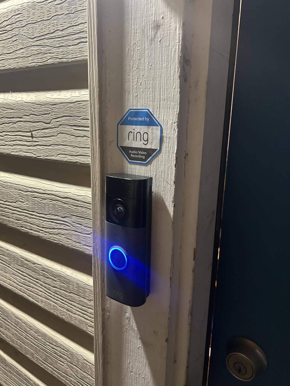 Ring Battery Doorbell (newest model) - Retinal 2K with wide-angle video, up to 6x Enhanced Zoom, Two-Way Talk, Built-In Battery, Matte Mocha customer photo 2