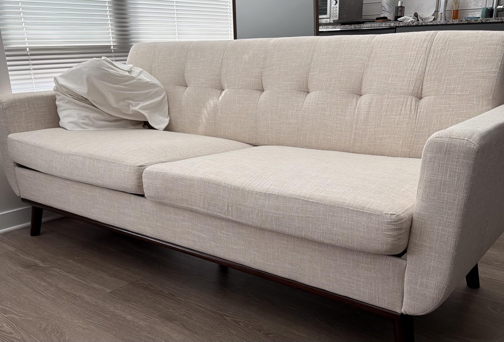 Kingfun L Shaped Couch, 80