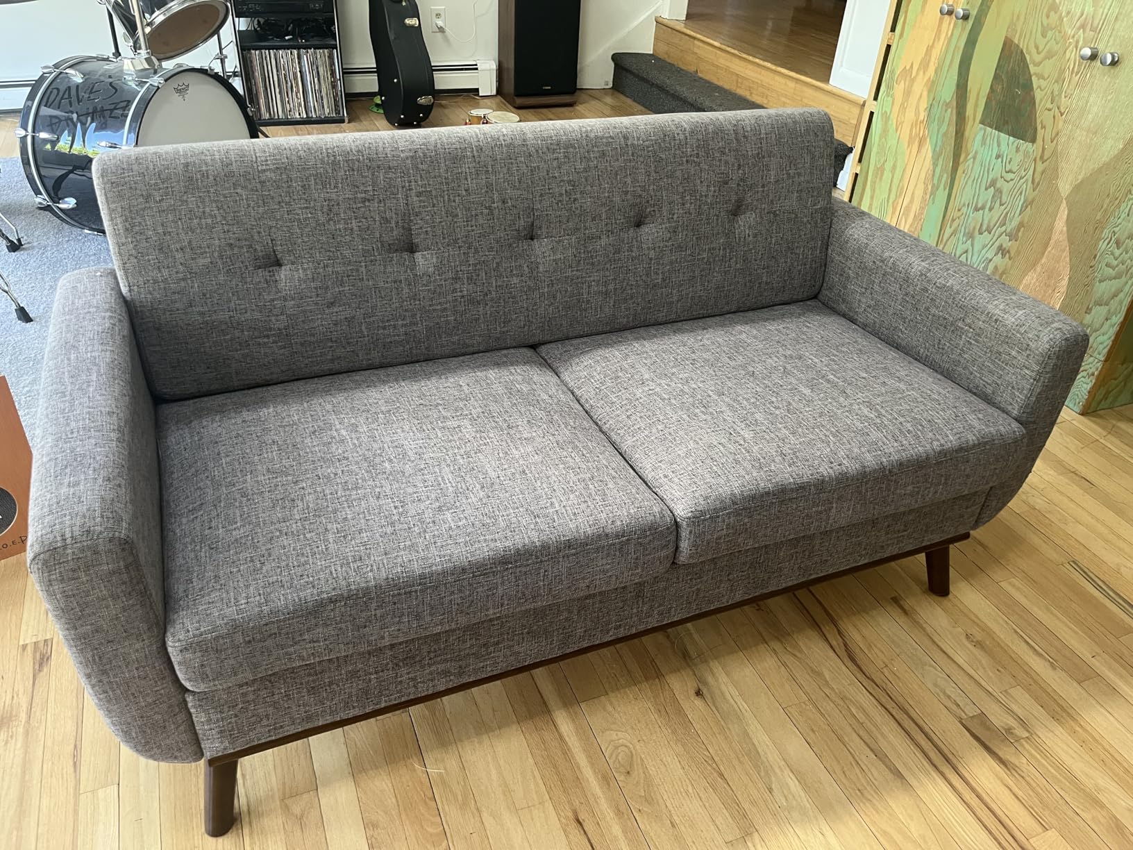 Kingfun L Shaped Couch, 80