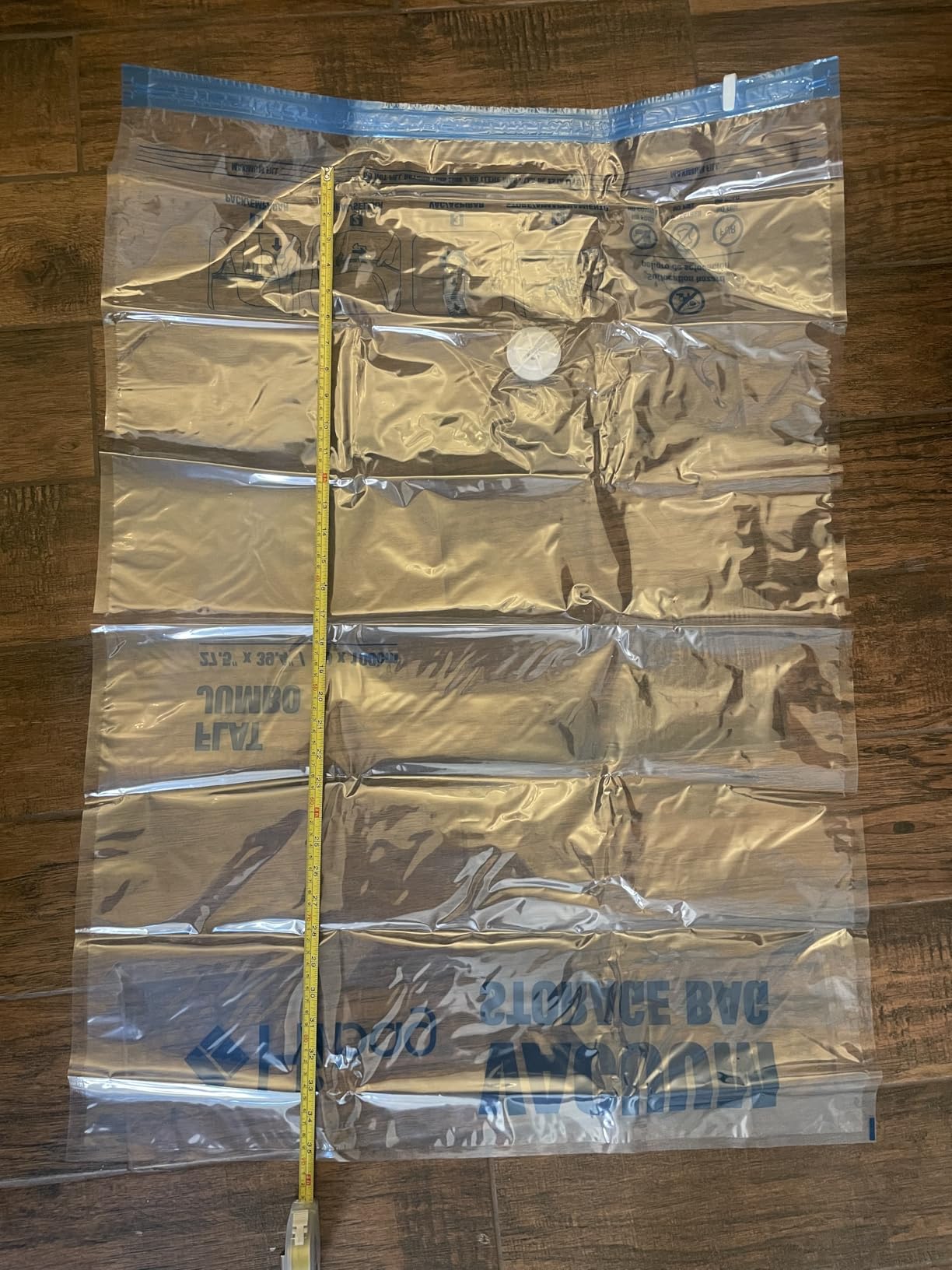 Vacuum Storage Bags, 12 Jumbo Vacuum Seal Bags for Clothing, Space Bags for Clothes, Comforters, Blankets, Bedding (12J) customer photo 1