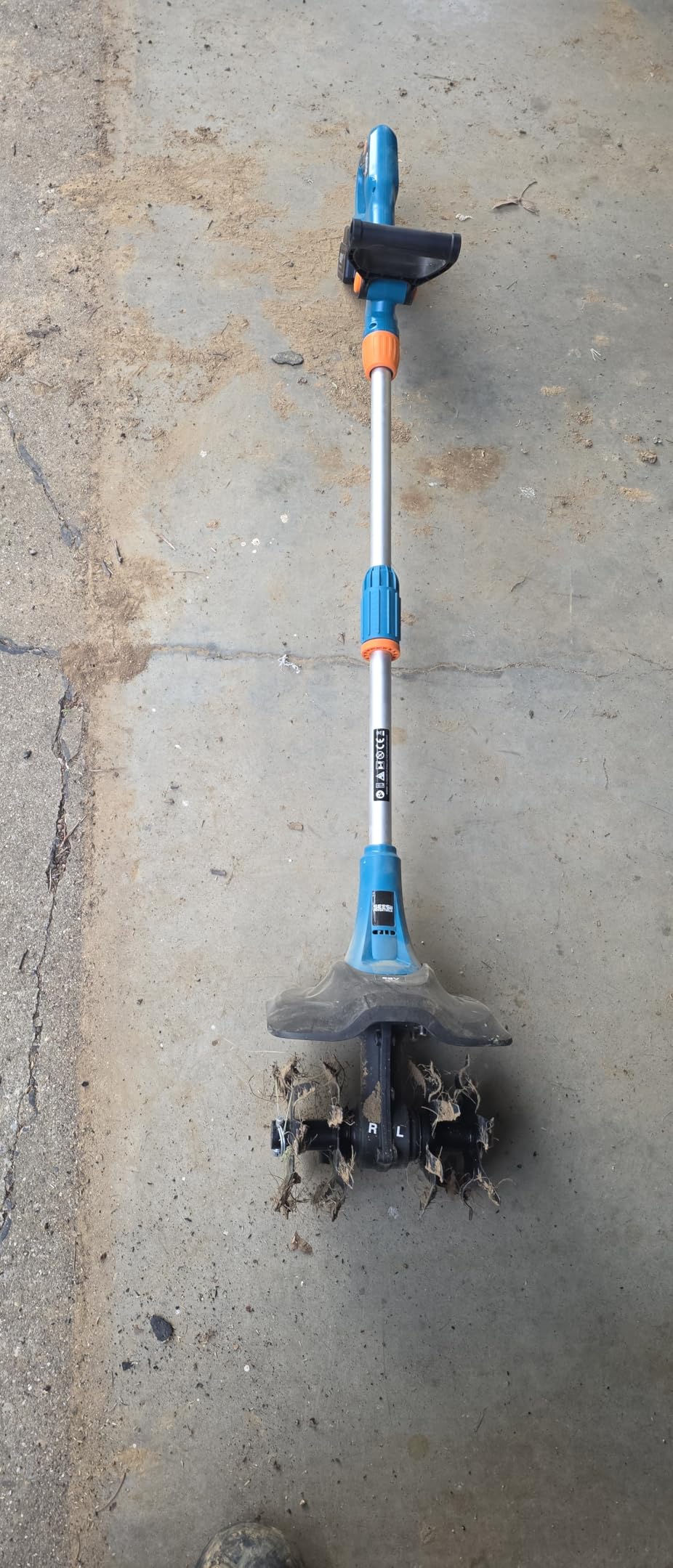 Seesii 40V Cordless Tiller for Gardening, 12