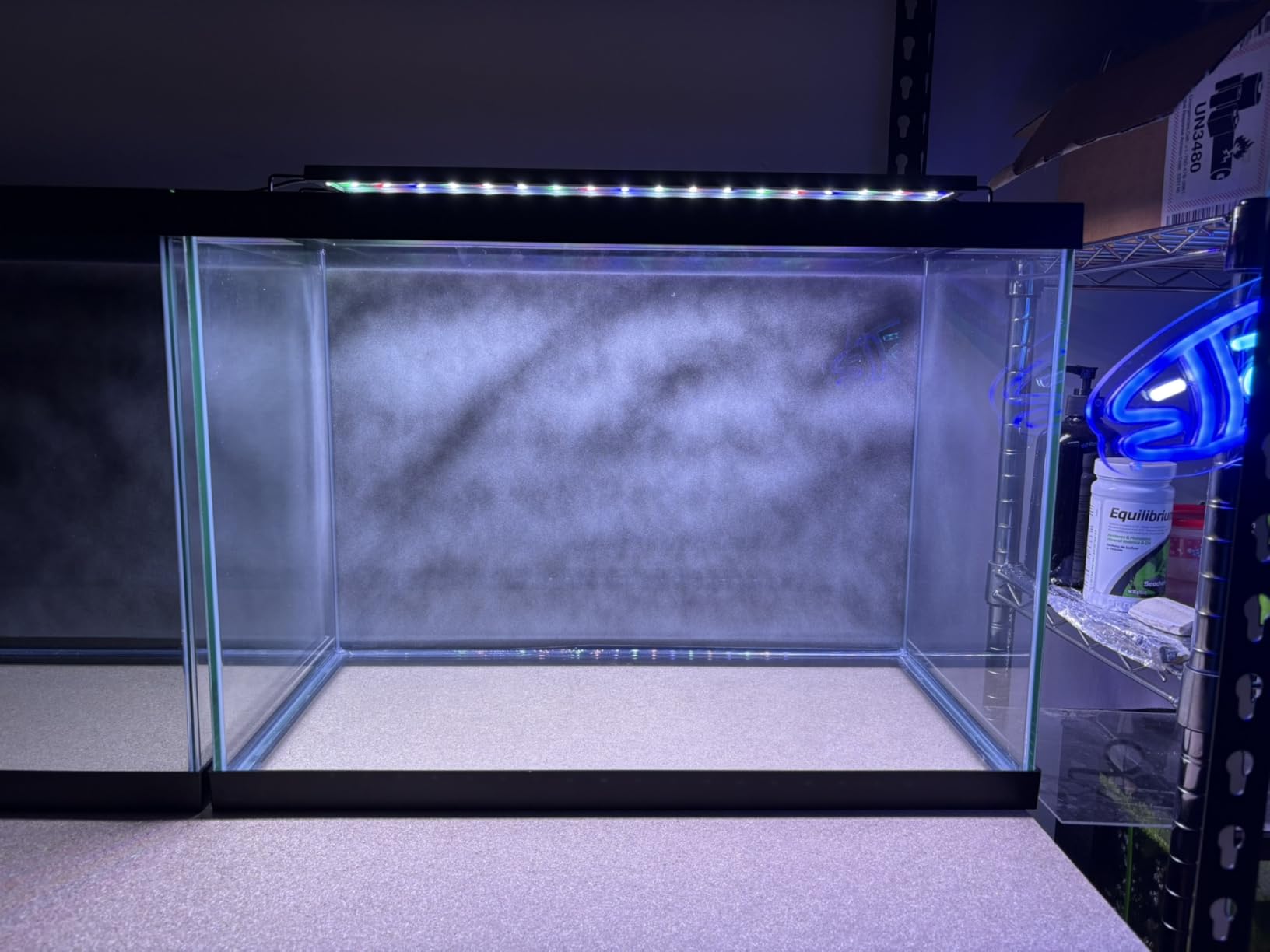 AQQA LED Aquarium Light 72W for 48-55 Inch Fish Tank, 24/7 Mode&DIY Mode Full Spectrum Fish Tank Light, IP68 Waterproof High Lumen Aquarium Plant Light, Adjustable Brightness/Timer, Memory Function customer photo 2