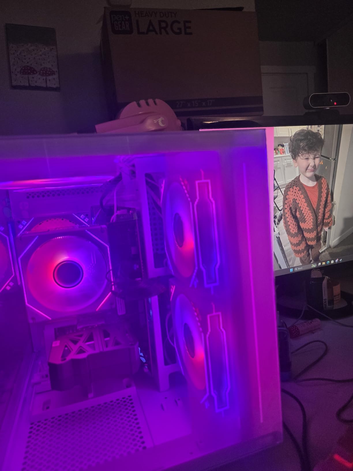 suevery Desktop Computer, I5 Prebuilt Gaming PC, Core i5-12400F, GeForce RTX 3050 6G, 16G DDR4 RAM, 512GB NVME SSD, Tower, Gamer, Home and Business customer photo 2