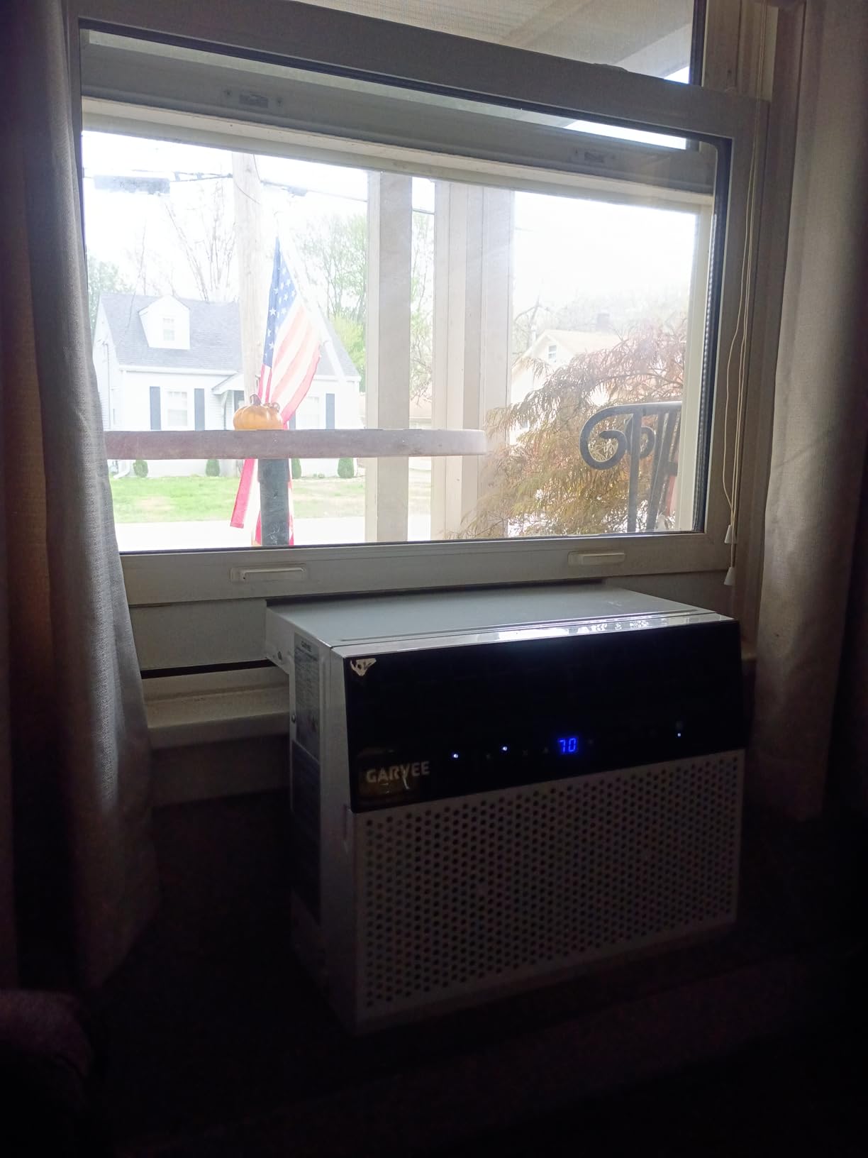 Garvee 8000 BTU u-Shaped Window Air Conditioner, Cools 350 Sq ft, Ultra Quiet with Open Window Flexibility, Remote Control, Ideal for Bedroom & Living Room customer photo 2