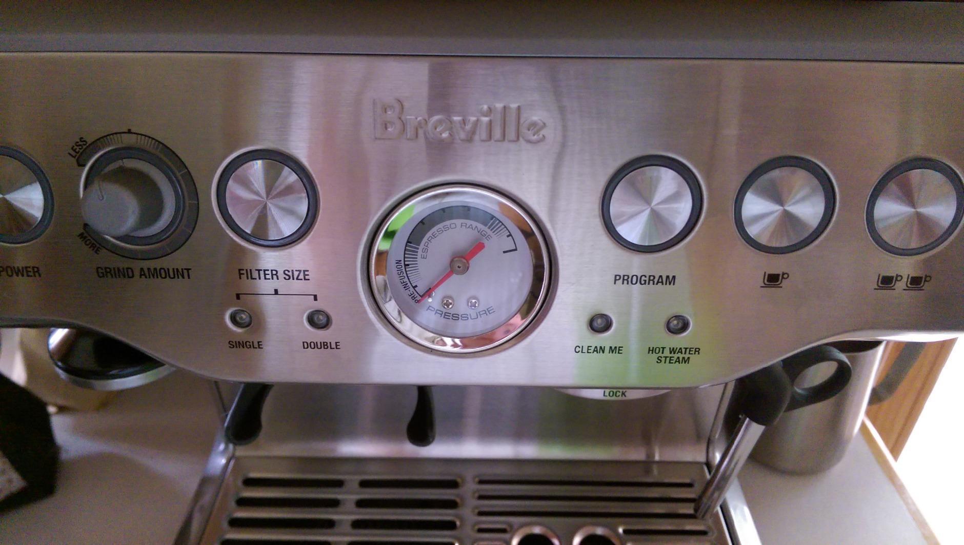 Breville Barista Express Espresso Machine BES870BTR, Black Truffle customer photo 2