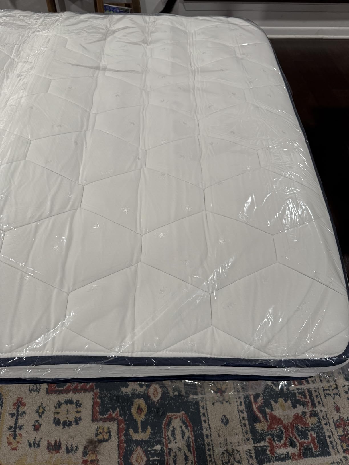 Novilla King Size Mattress 12 Inch, Hybrid Mattress with Zoned Pocketed Smart Coils, Hip & Lumbar Support, Motion Isolation Design, Medium Firm in a Box customer photo 2