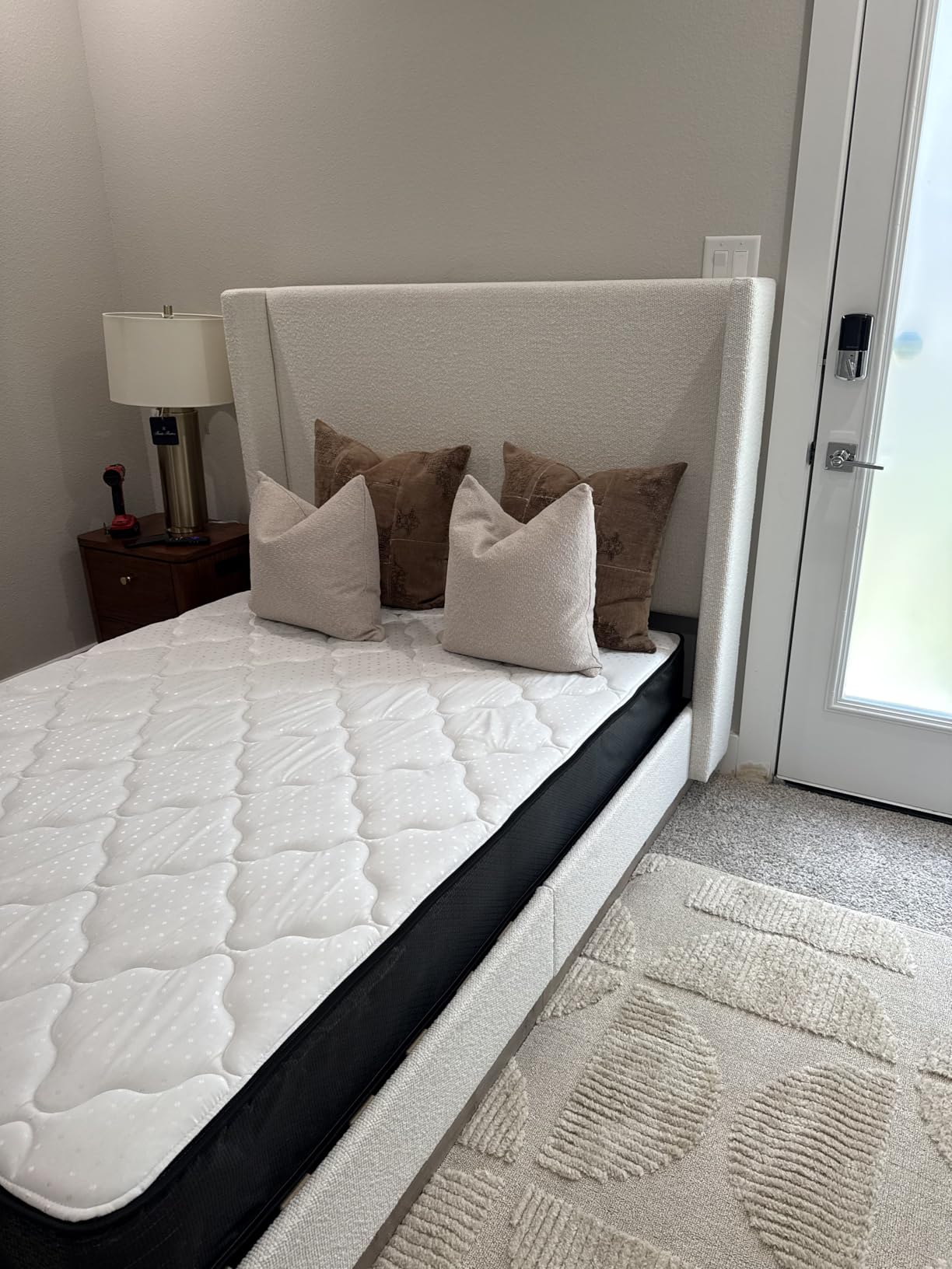 RECCI King Size Bed Frame with 53