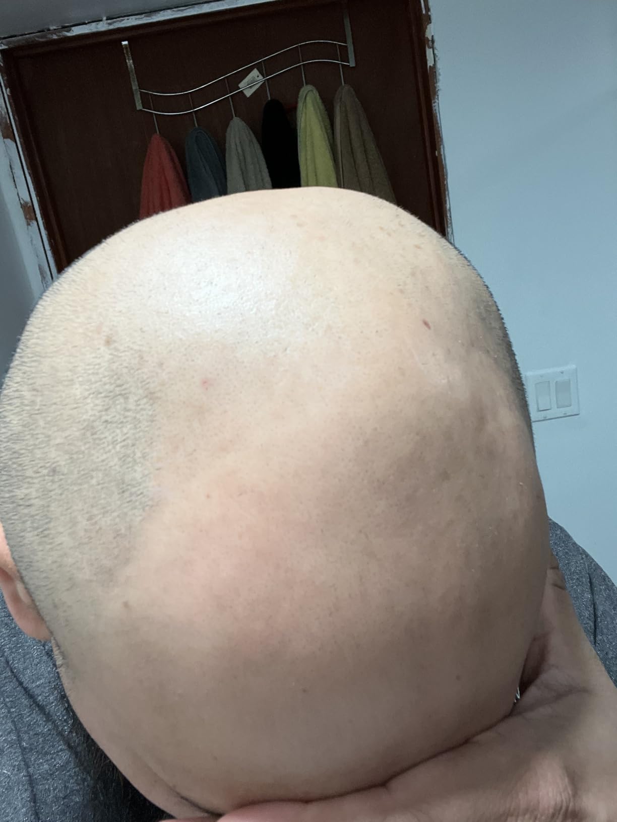 Head Shavers for Bald Men: 7D Floating Electric Razor with Magnetic Removable Head, IPX7 Waterproof Shaver, LED Display & Type-C Fast Charging (Mint Green) customer photo 2