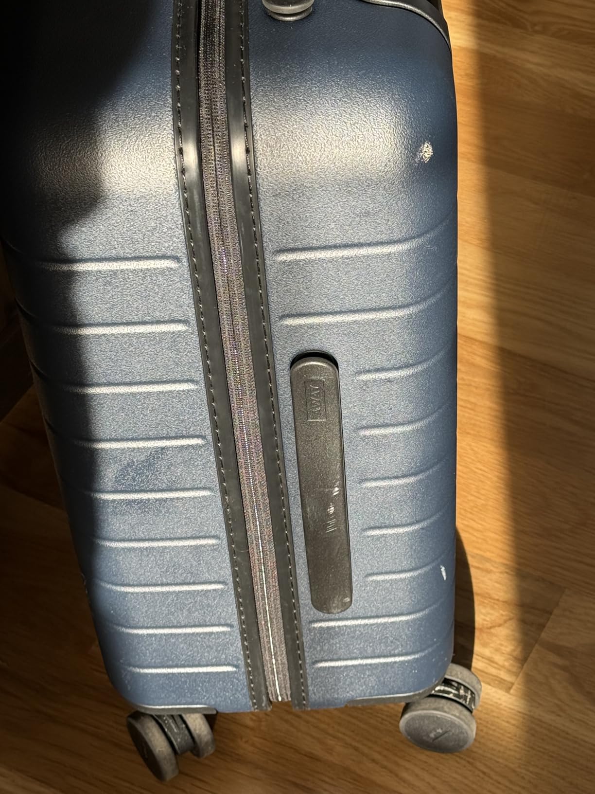 Away Amazon Exclusive Carry-On Luggage - 22-Inch Lightweight Hardside Suitcase with 360° Spinner Wheels, Interior Compression System, TSA-Approved Lock - Palm Green customer photo 2