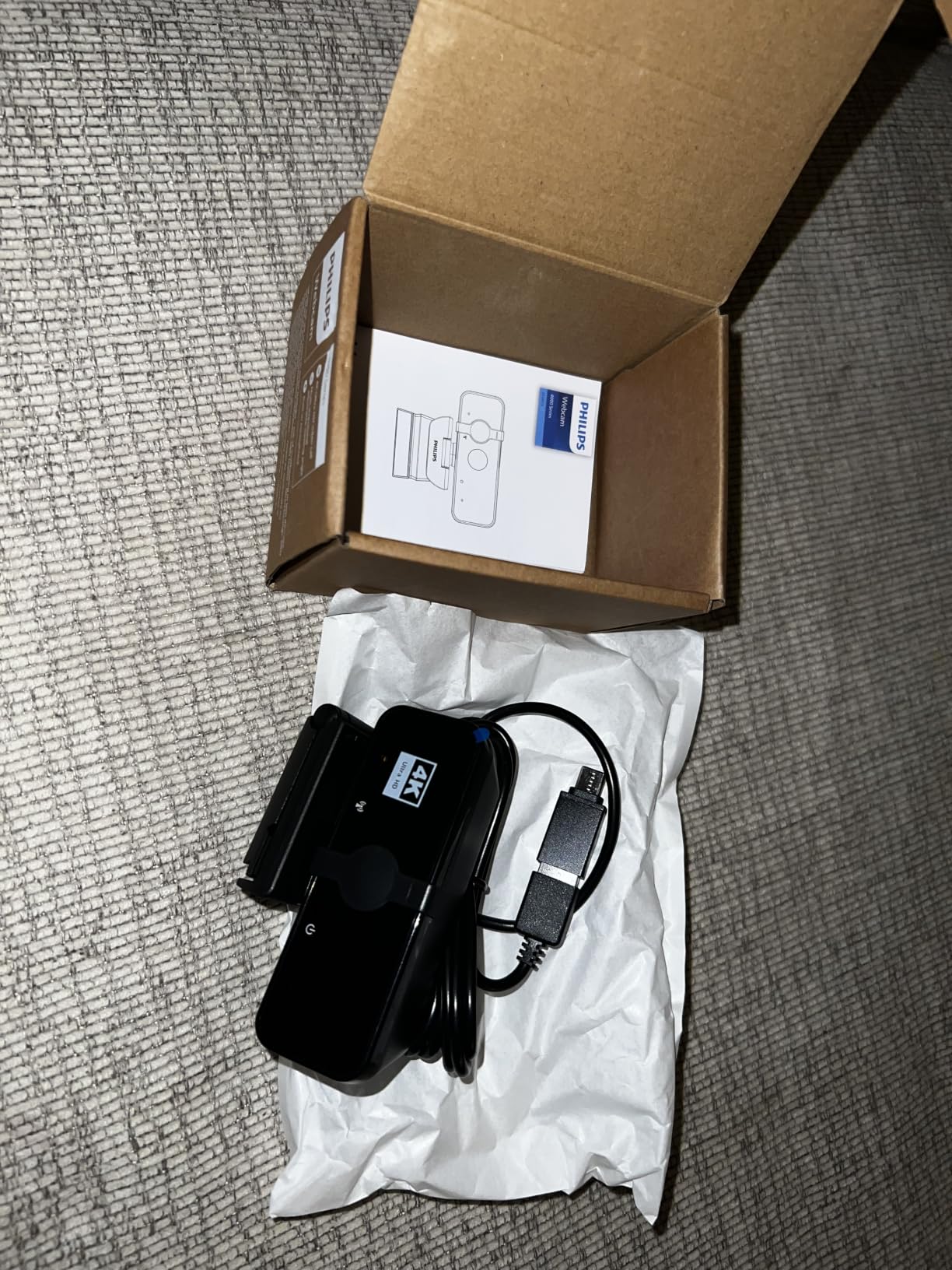 PHILIPS 4K Webcam for PC with Microphone, Computer Camera for Meetings customer photo 2