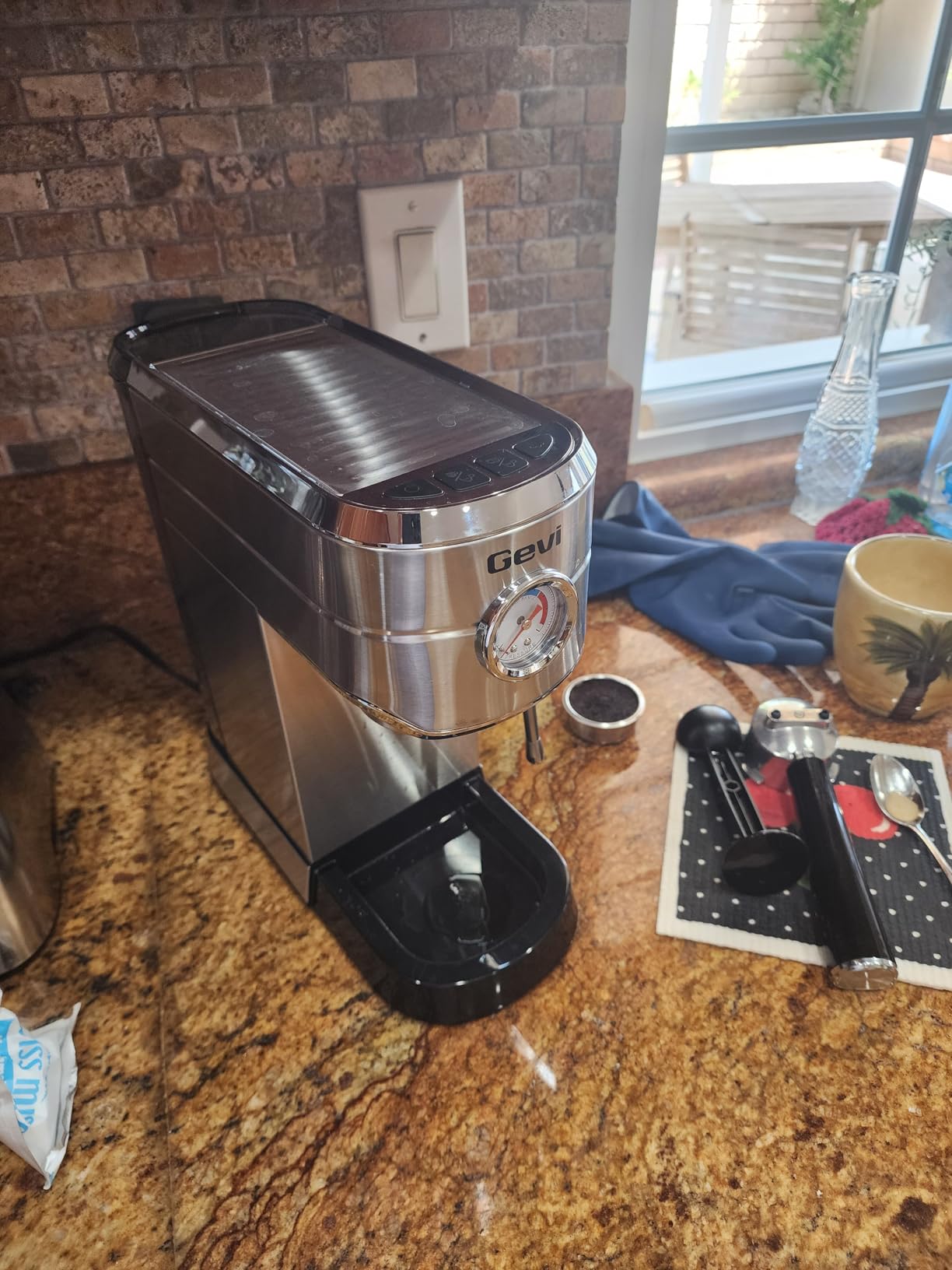 Gevi Espresso Machine 20 Bar - Auto Milk Frother & Steam Wand, NTC Temp Control, Compact Stainless Steel Cappuccino Maker, Ideal for Coffee Lovers & Home Baristas customer photo 1