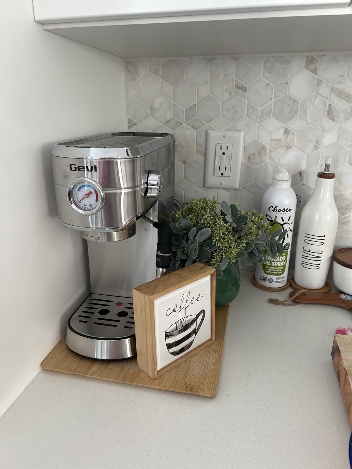 Gevi Espresso Machine 20 Bar - Auto Milk Frother & Steam Wand, NTC Temp Control, Compact Stainless Steel Cappuccino Maker, Ideal for Coffee Lovers & Home Baristas customer photo 2