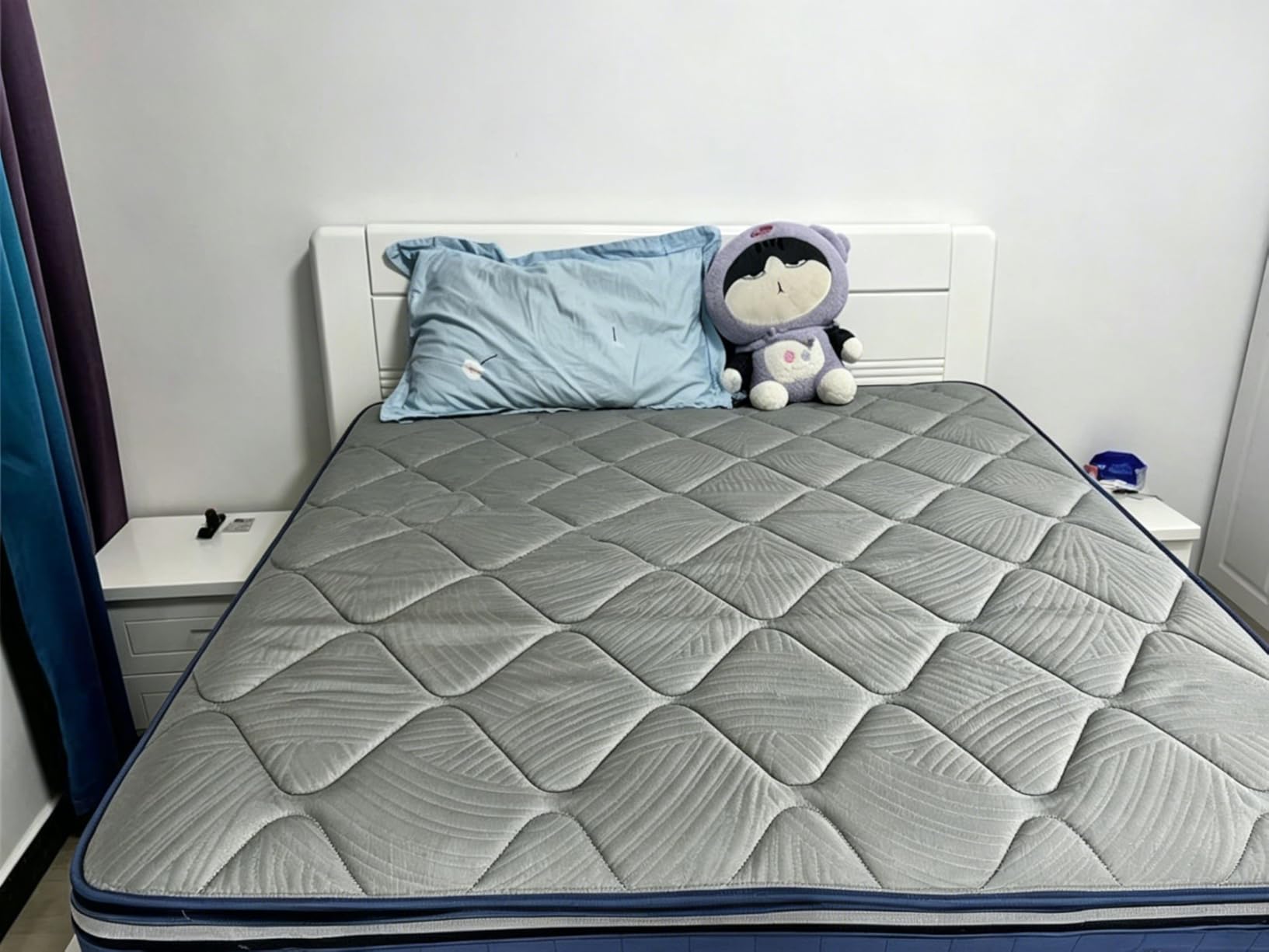 Sweetnight CoolNest 14 Inch Full Size Mattress, Hybrid Full Mattresses with DuoSense Pillow Top & Memory Foam for Feels up to 8 Degrees Cooler, Medium Firm Mattress for Pressure Relief CertiPUR-US Certified customer photo 1