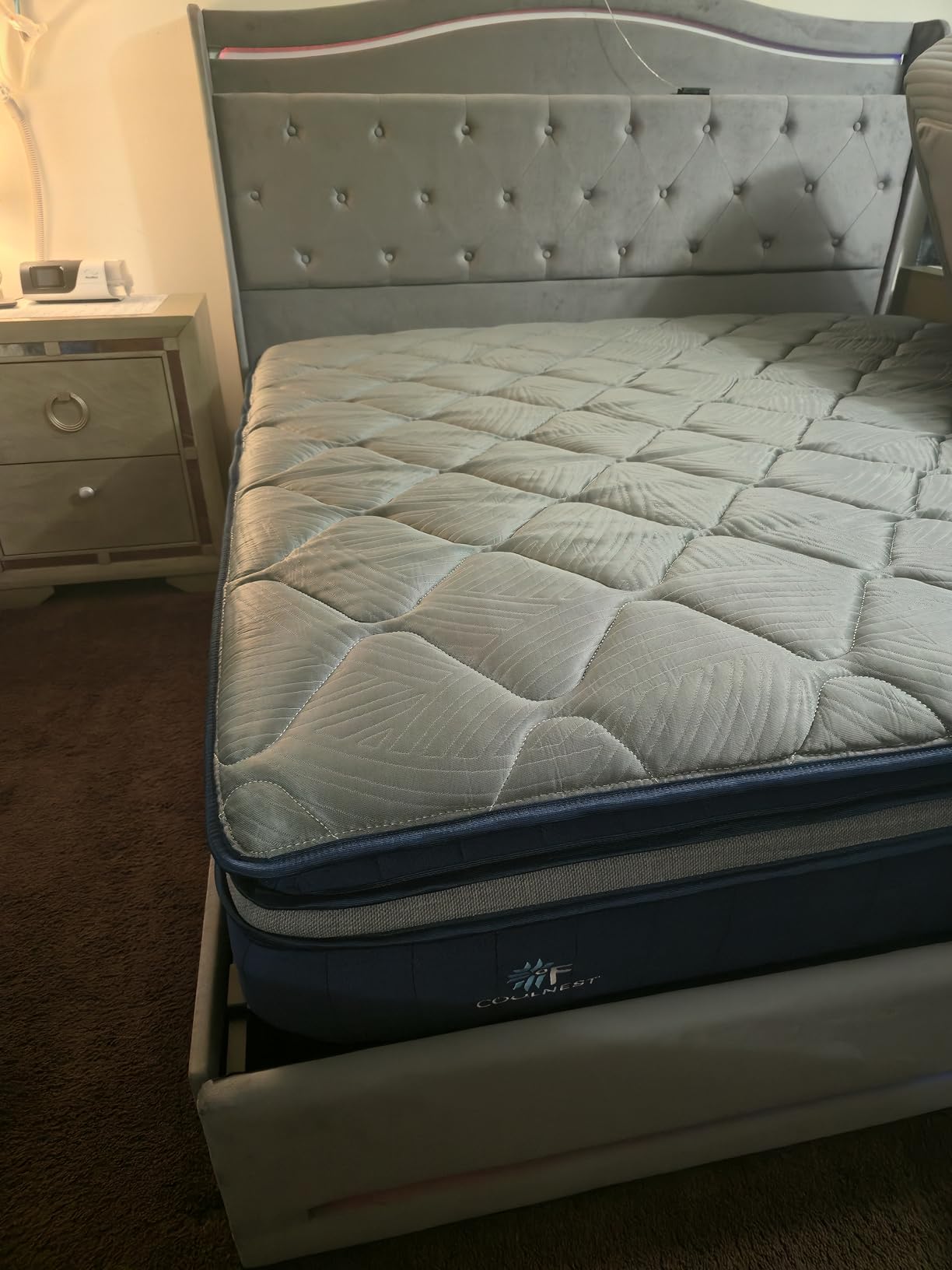 Sweetnight CoolNest 14 Inch Full Size Mattress, Hybrid Full Mattresses with DuoSense Pillow Top & Memory Foam for Feels up to 8 Degrees Cooler, Medium Firm Mattress for Pressure Relief CertiPUR-US Certified customer photo 2
