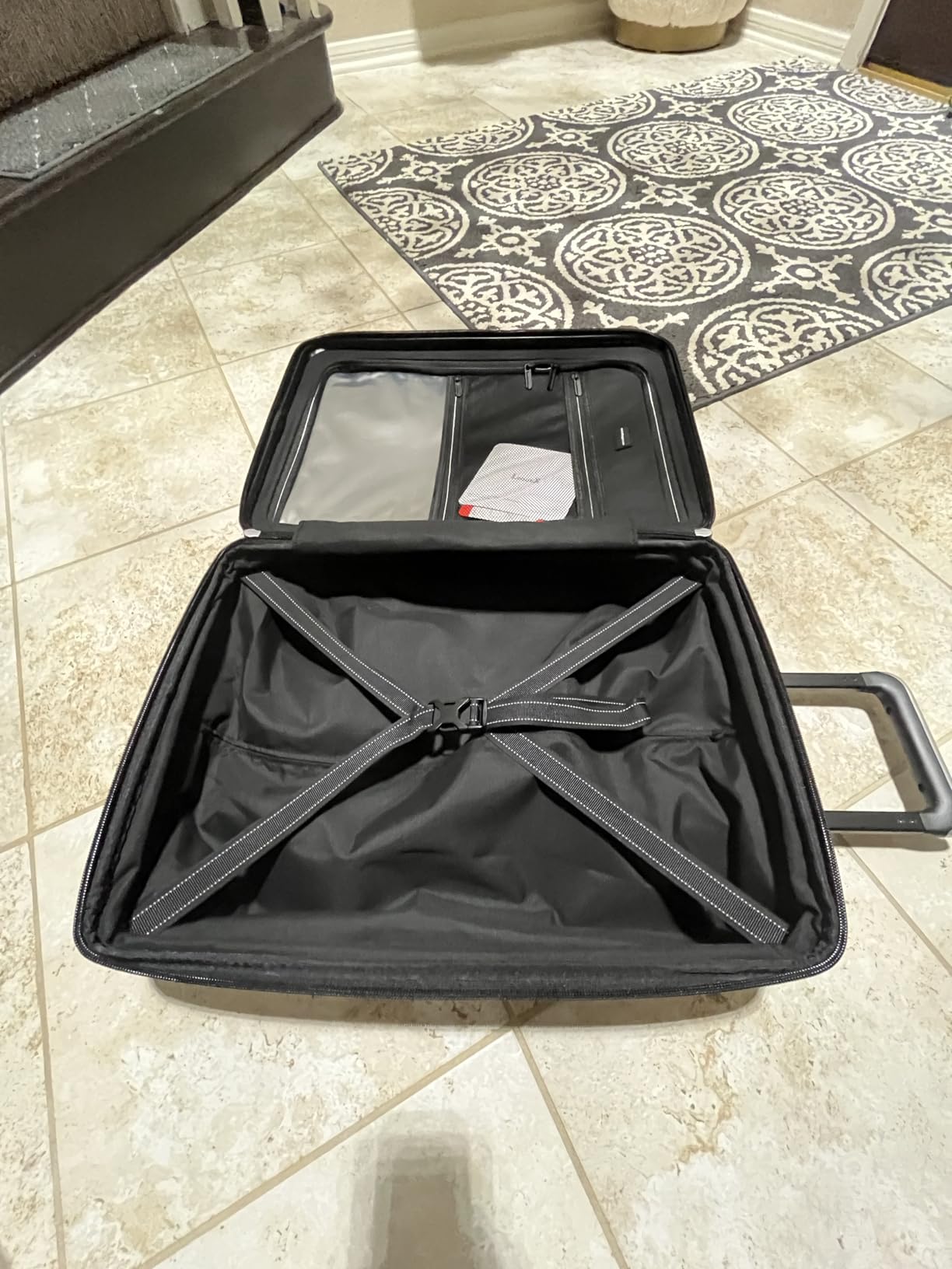 30 Inch Trunk Luggage, Polycarbonate Hardside Large Checked Suitcase with 10 Spinner Wheels and Shock-Absorbing Wheels, TSA Lock customer photo 2