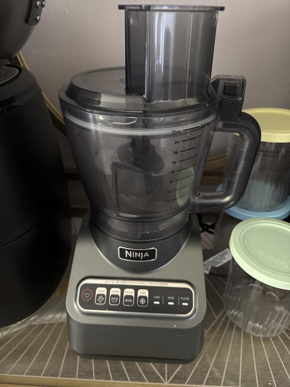 Ninja 9-Cup Food Processor for Kitchen, 1000PW motor, 9-Cup Processing Bowl, Multiple Blades and Adjustable Speed, BZ601 customer photo 2