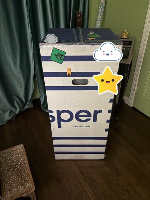 Casper Sleep Element Hybrid Twin Mattress - Medium Firm Feel - Motion Isolation - Breathable, Cooling Memory Foam - 100-Night Trial - CertiPUR-US customer photo 2