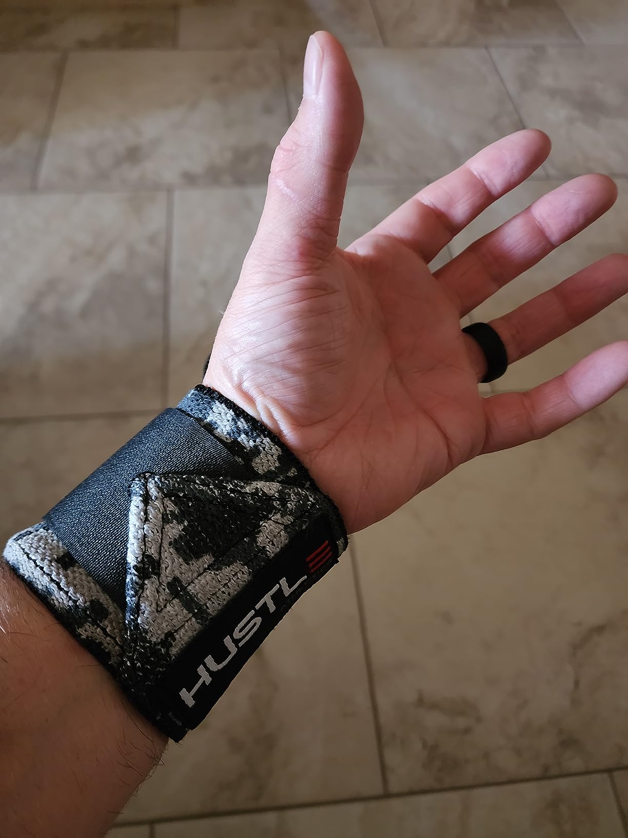 Hustle Athletics Wrist Wraps for Weightlifting, USPA-Approved 18