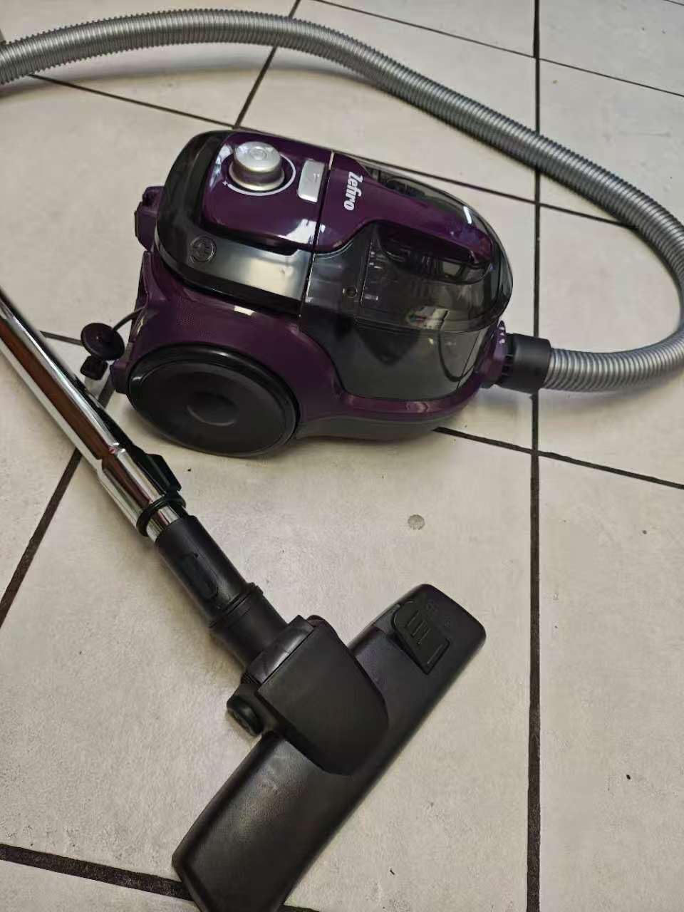 Zefiro Max 1600W Multi-Surface Bagless Canister Vacuum Cleaner, 40kPa Suction, Lightweight Corded Canister Vacuum, HEPA Filter, Auto Cord Rewind, Floors, Carpets, Pet Hair, Home Apartment customer photo 1
