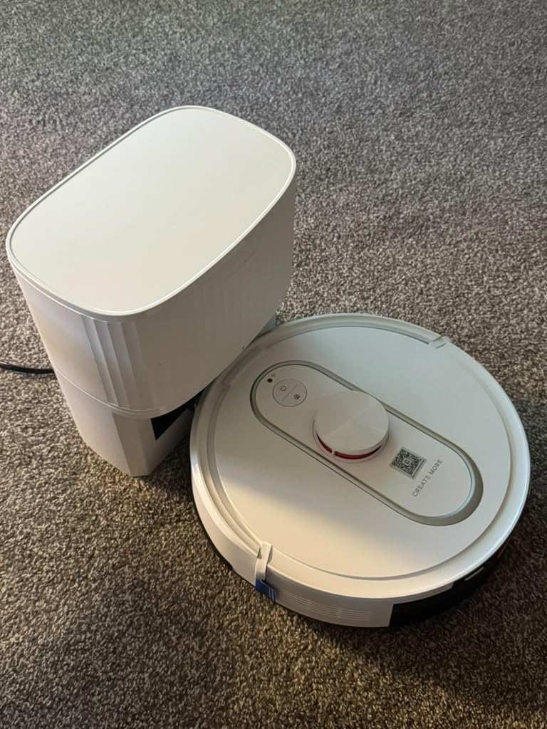 Bagotte Robot Vacuum and Mop Combo, 6000Pa Robotic Vacuum with Mapping, Self-Emptying Station for 90 Days Hands-Free Cleaning, LiDAR Navigation, Wi-Fi/App/Alexa Voice Control, for Carpets & Hard Floors customer photo 2
