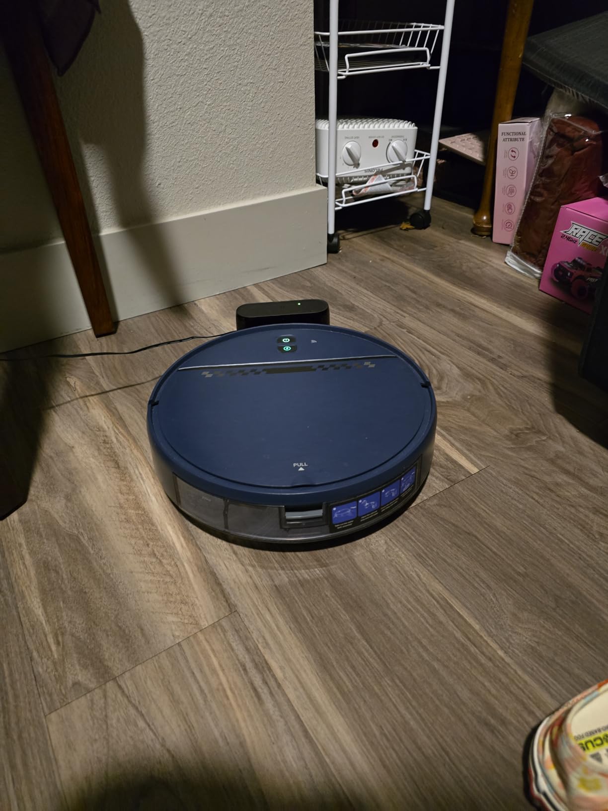 Robot Vacuum and Mop for Pet Hair, 2-in-1 Robot Vacuum Cleaner for Hard Floors&Carpets with 2.87'' Slim Design, Wi-Fi/App/Voice Control, 3D Obstacle Avoidance & Self-Charging customer photo 2