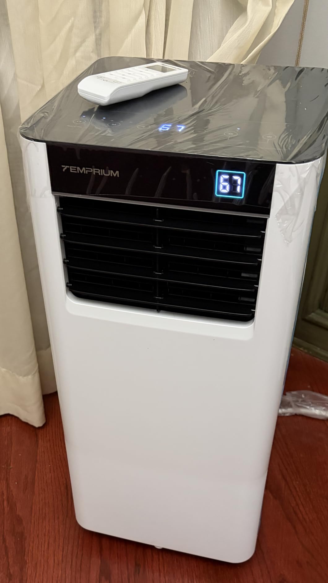10,000 BTU Portable Air Conditioner, Smart WiFi AC Unit Cools up to 450 Sq.ft, 3-in-1 Quiet Portable AC with APP/Voice/Remote Control, 24H Timer, Lower Noise, Self-Evaporating customer photo 1
