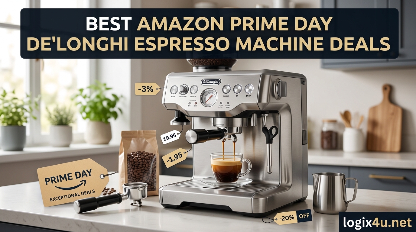 Best Amazon Prime Day De'Longhi Espresso Machine Deals
