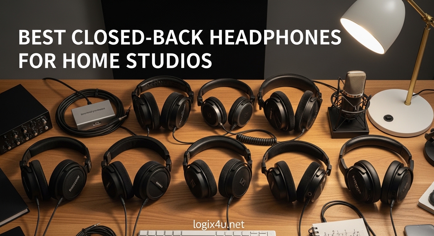 Best Closed-Back Headphones for Home Studios
