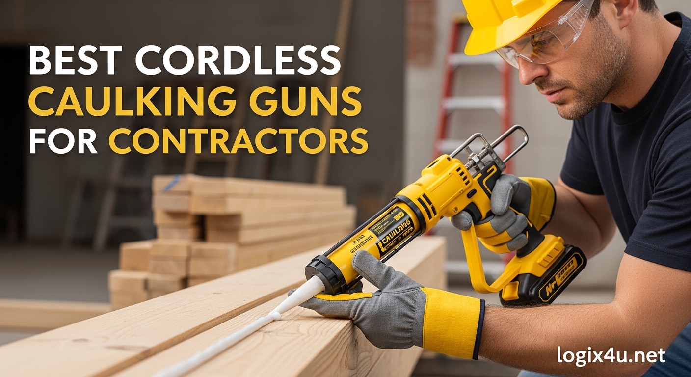 Best Cordless Caulking Guns for Contractors