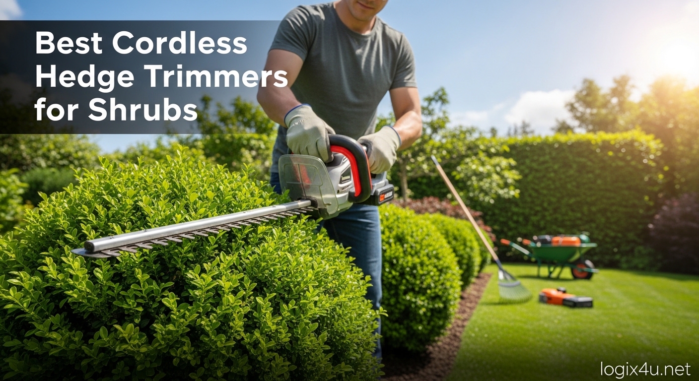 Best Cordless Hedge Trimmers for Shrubs