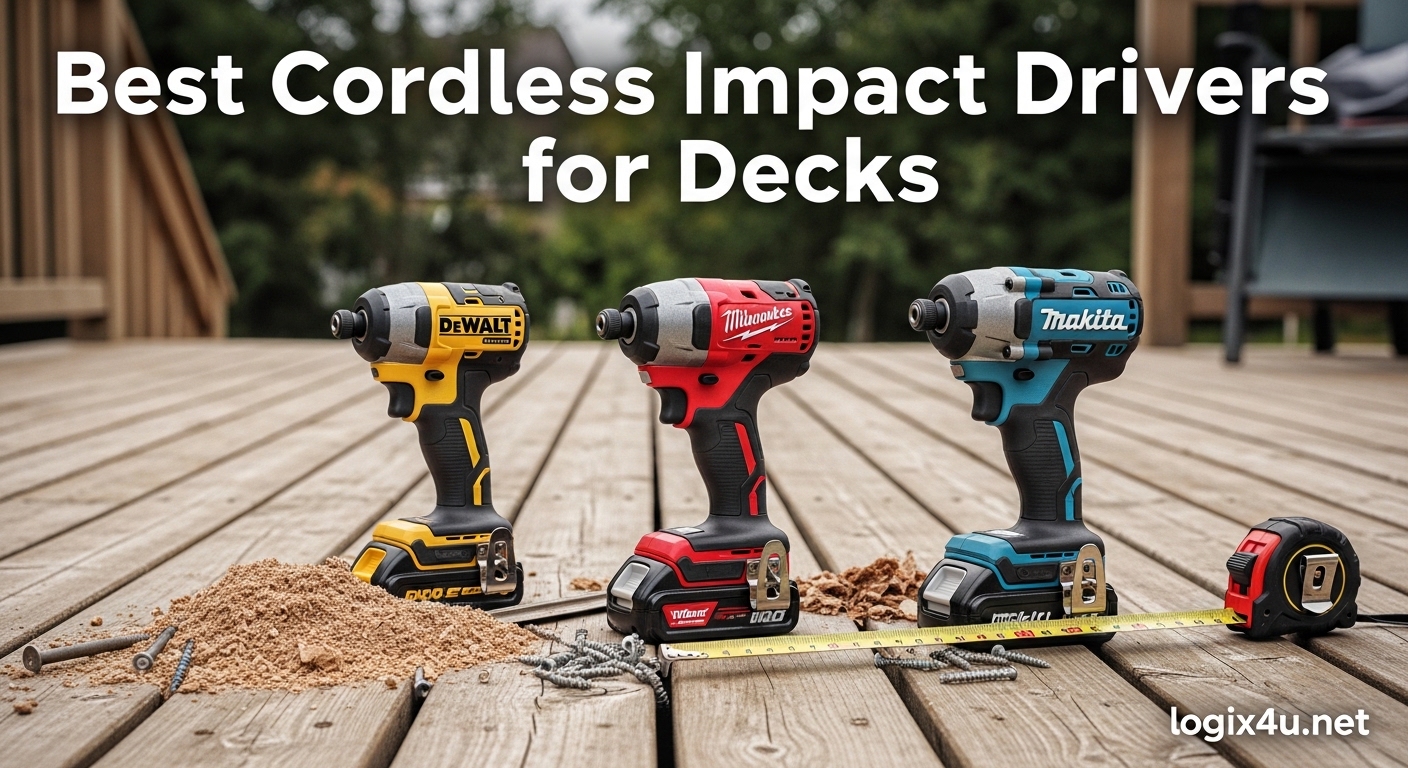 Best Cordless Impact Drivers for Decks