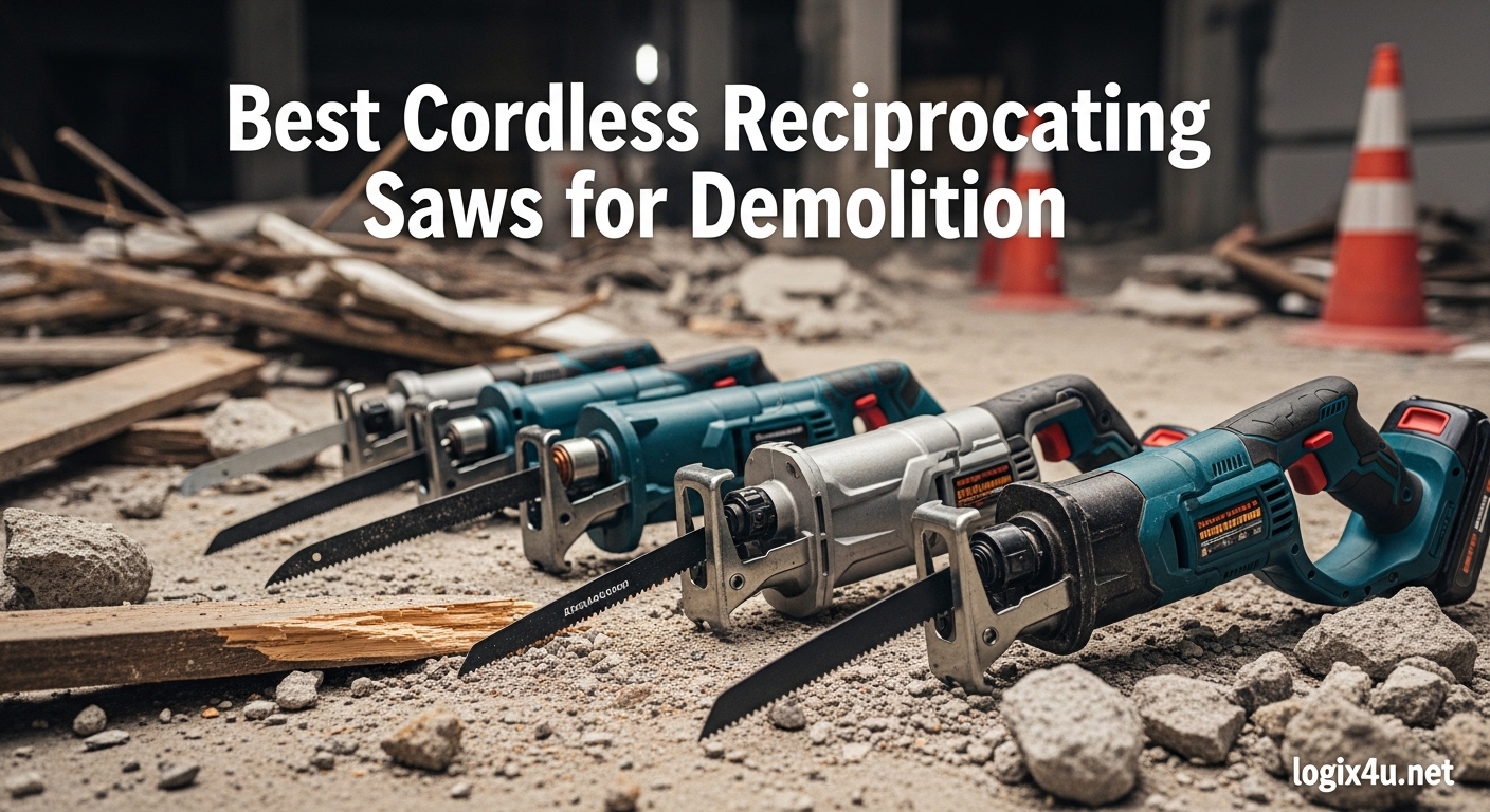 Best Cordless Reciprocating Saws for Demolition