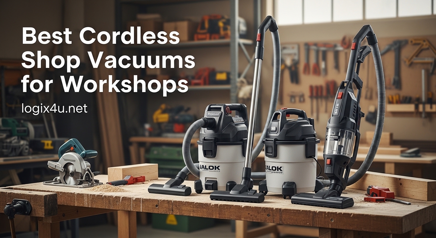 Best Cordless Shop Vacuums for Workshops