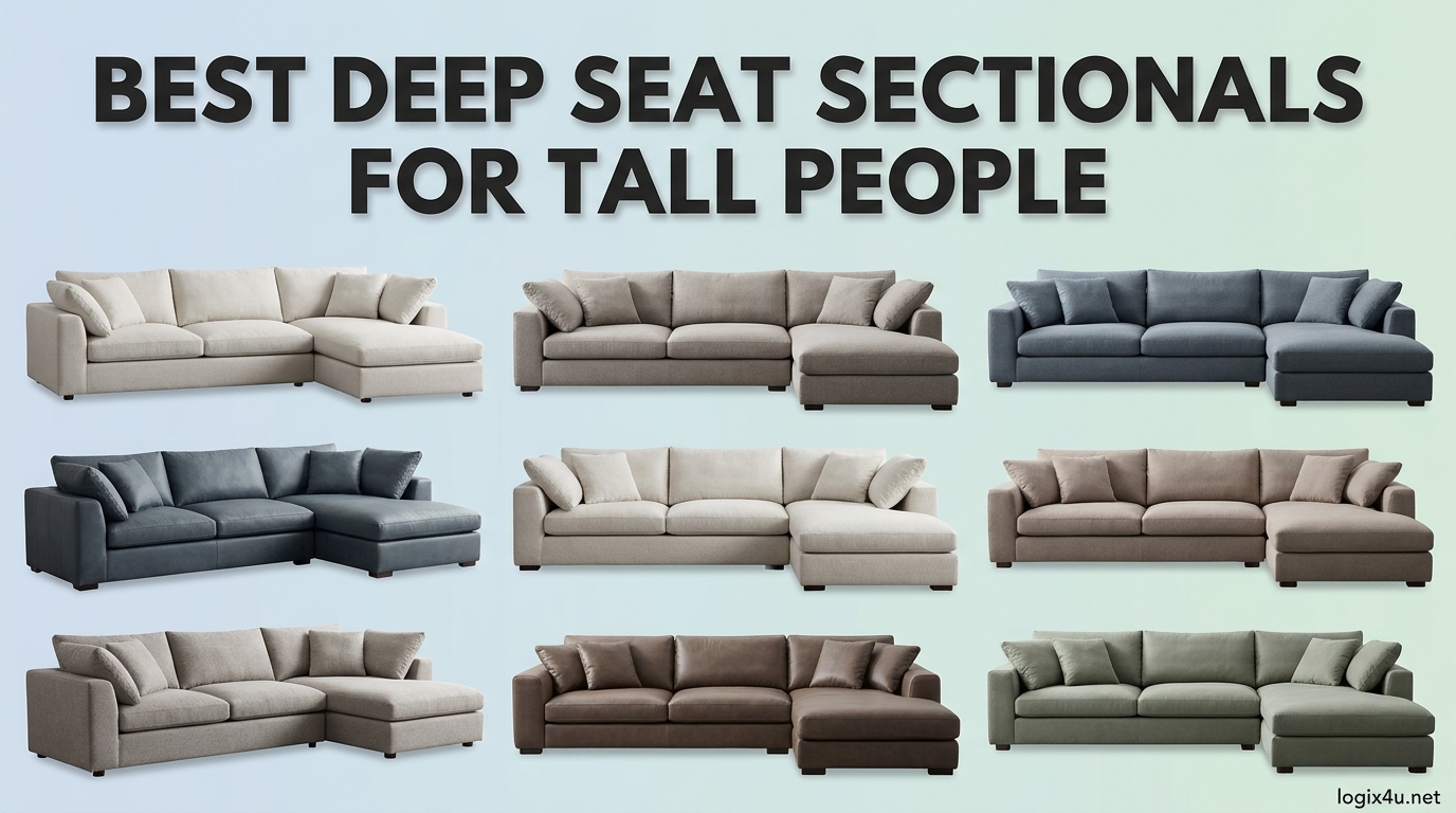 Best Deep Seat Sectionals for Tall People
