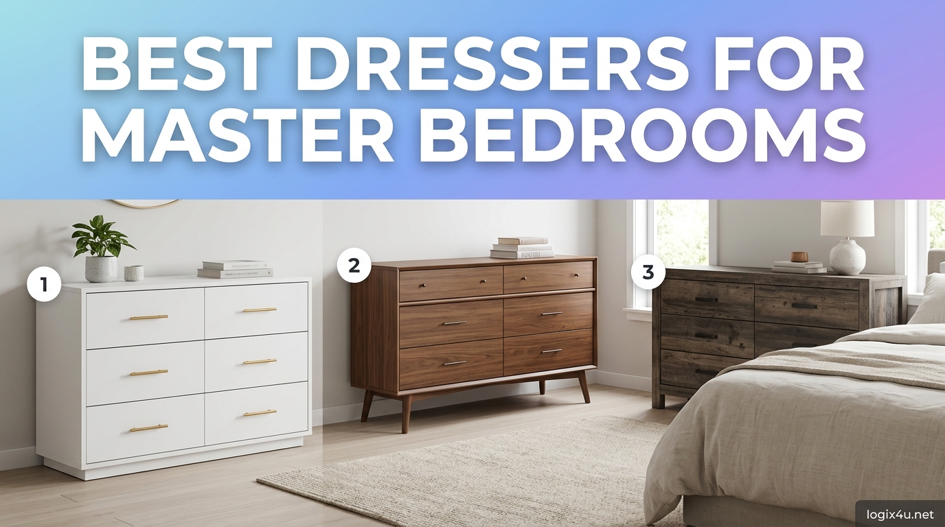 Best Dressers for Master Bedrooms