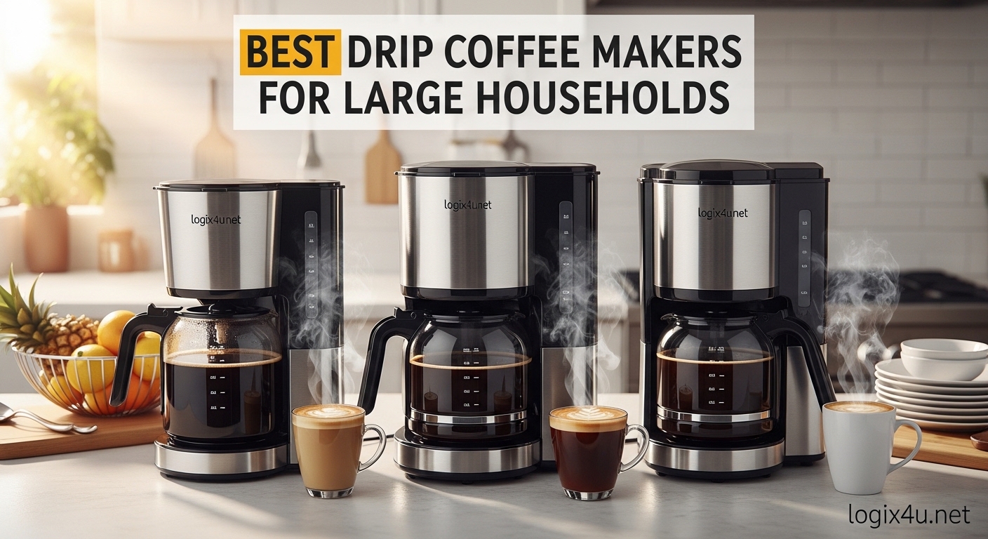 Best Drip Coffee Makers for Large Households