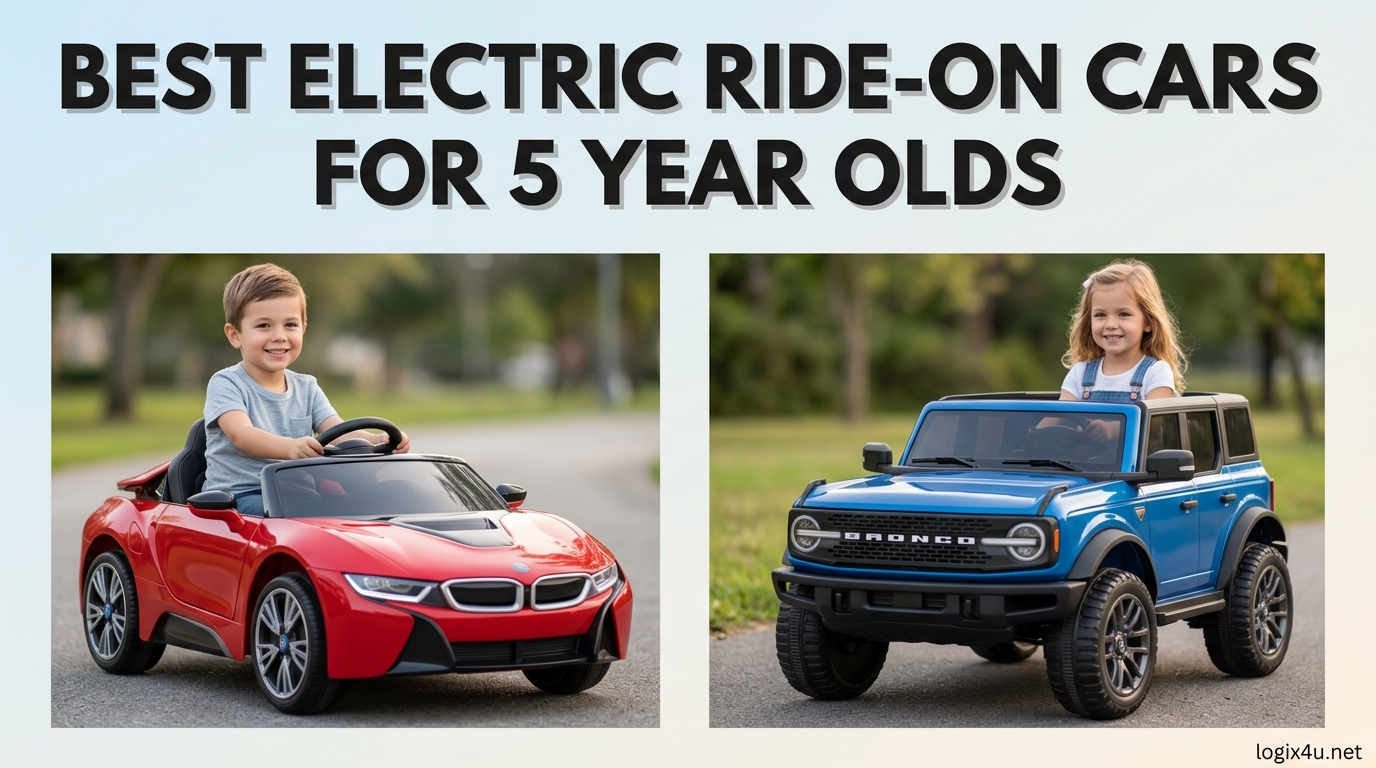 Best Electric Ride-On Cars for 5 Year Olds