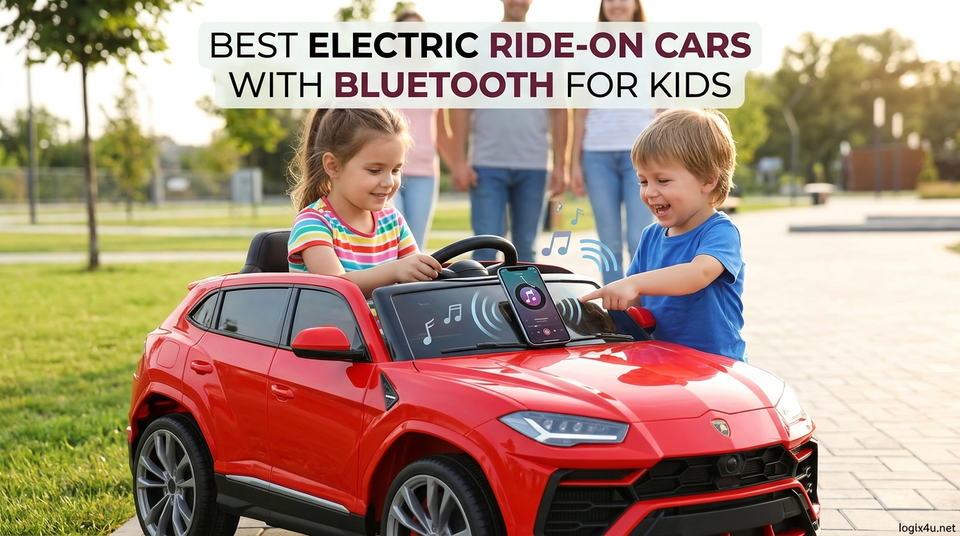 Best Electric Ride-On Cars with Bluetooth for Kids