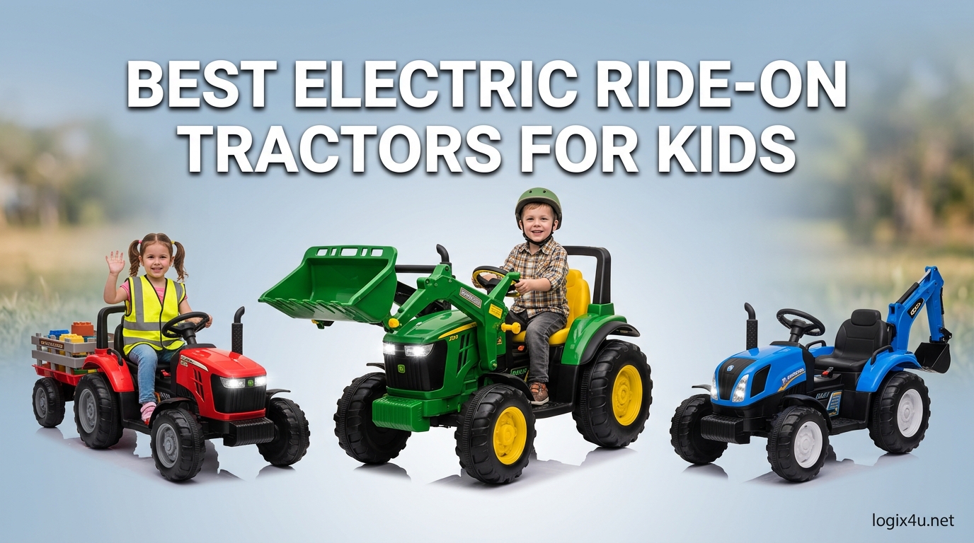 Best Electric Ride-On Tractors for Kids
