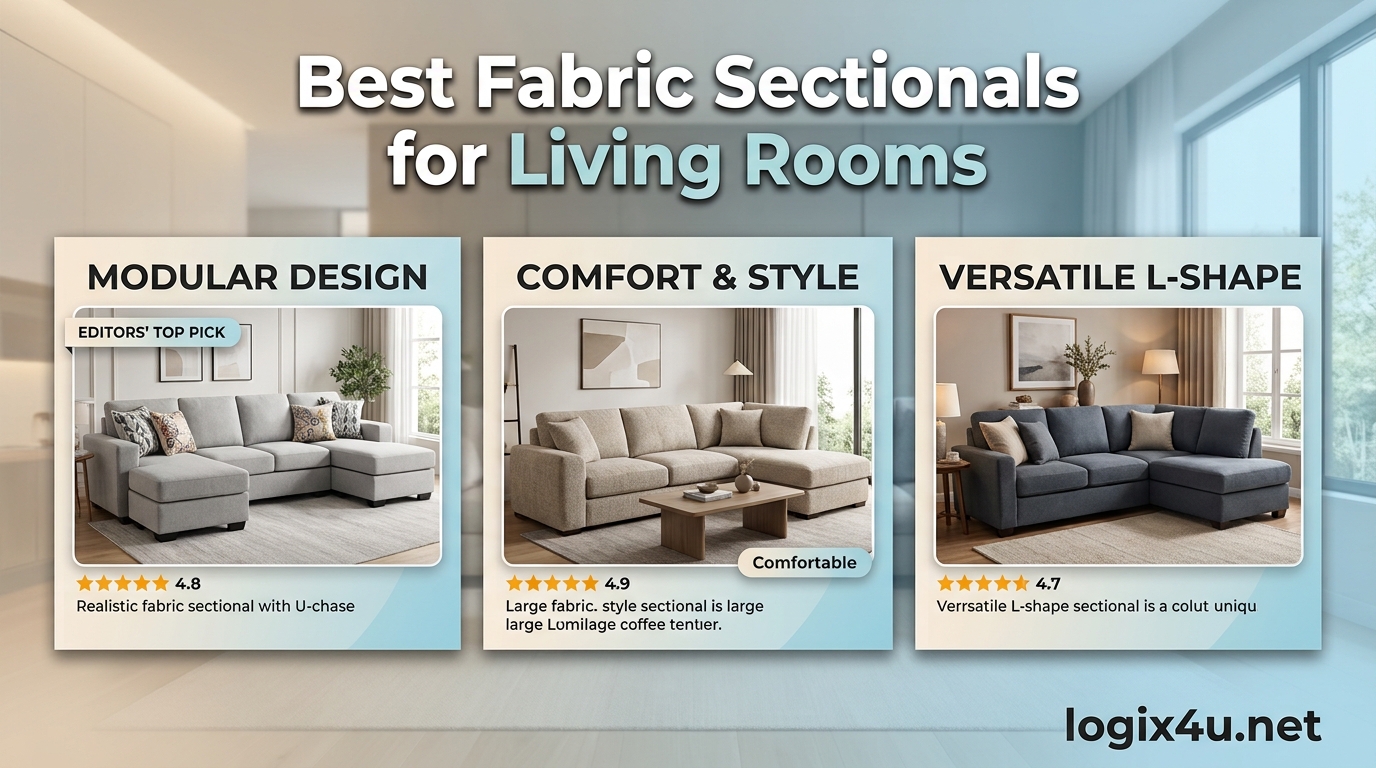 Best Fabric Sectionals for Living Rooms