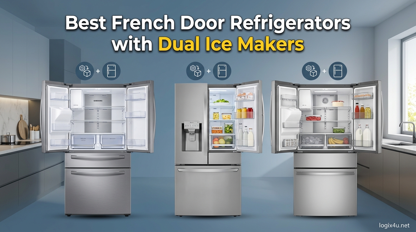 Best French Door Refrigerators with Dual Ice Makers