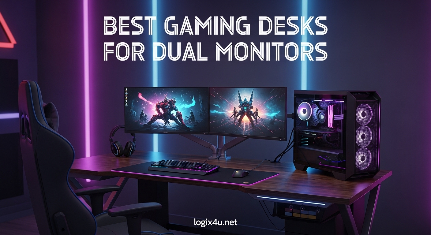 Best Gaming Desks for Dual Monitors