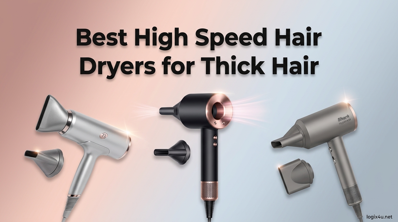 Best High Speed Hair Dryers for Thick Hair