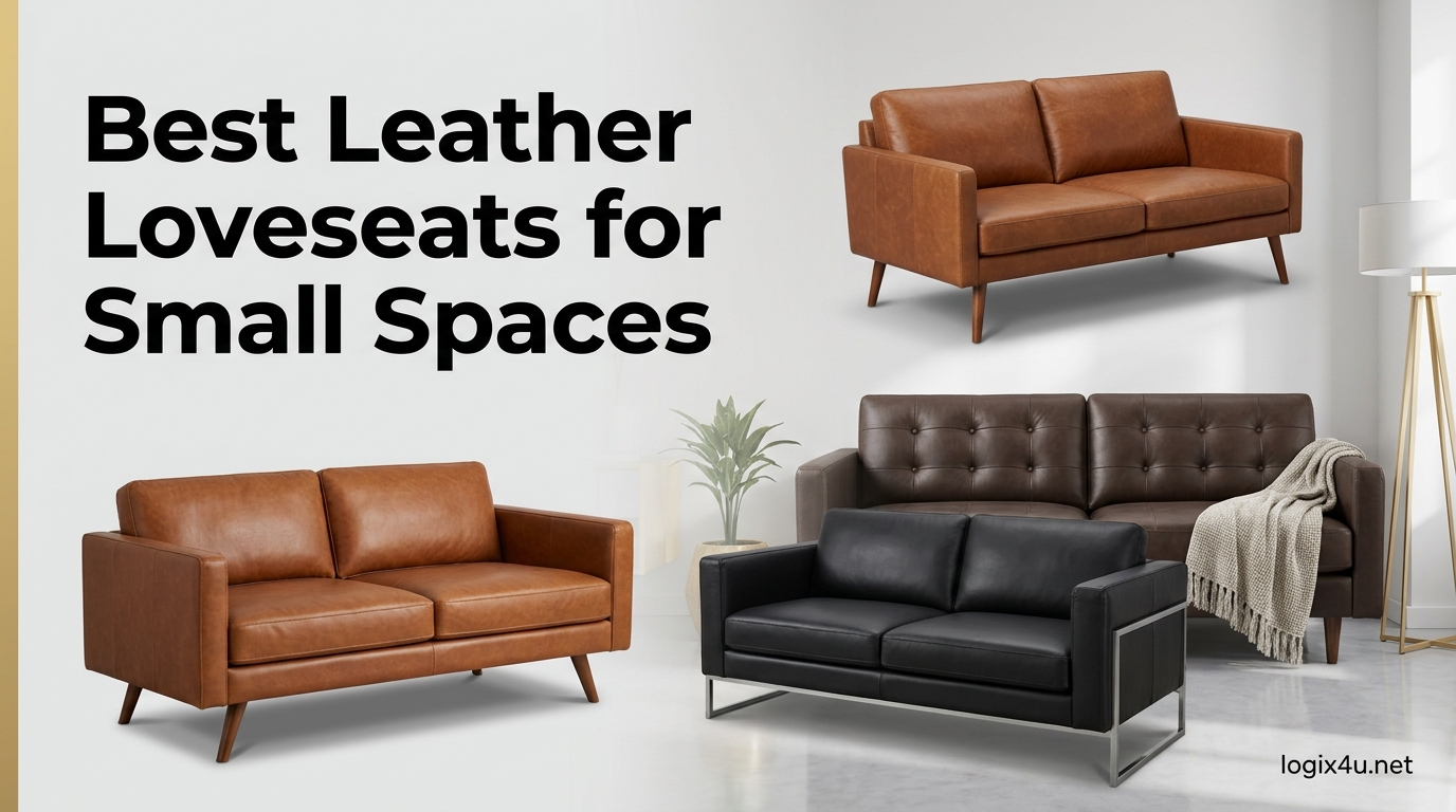 Best Leather Loveseats for Small Spaces