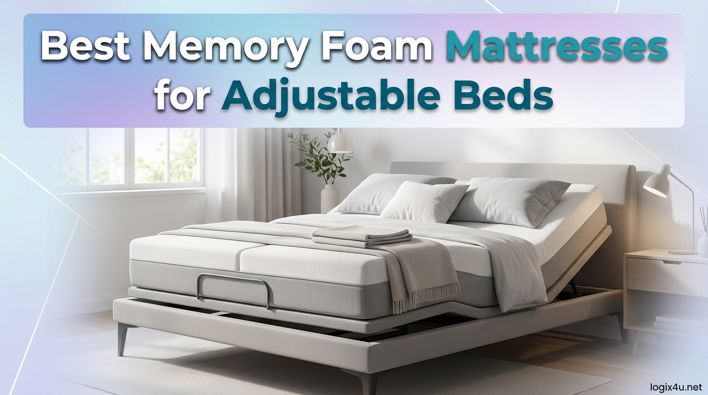 Best Memory Foam Mattresses for Adjustable Beds