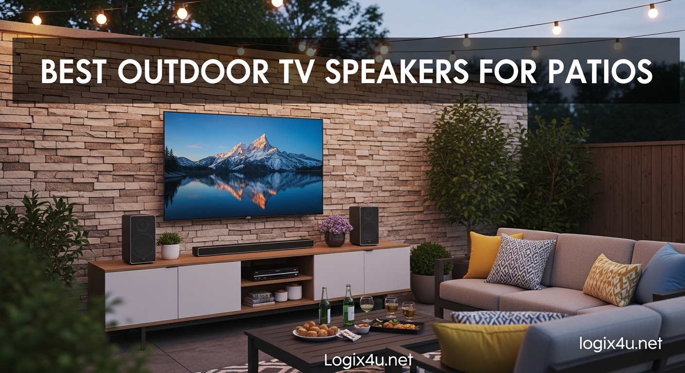 Best Outdoor TV Speakers for Patios