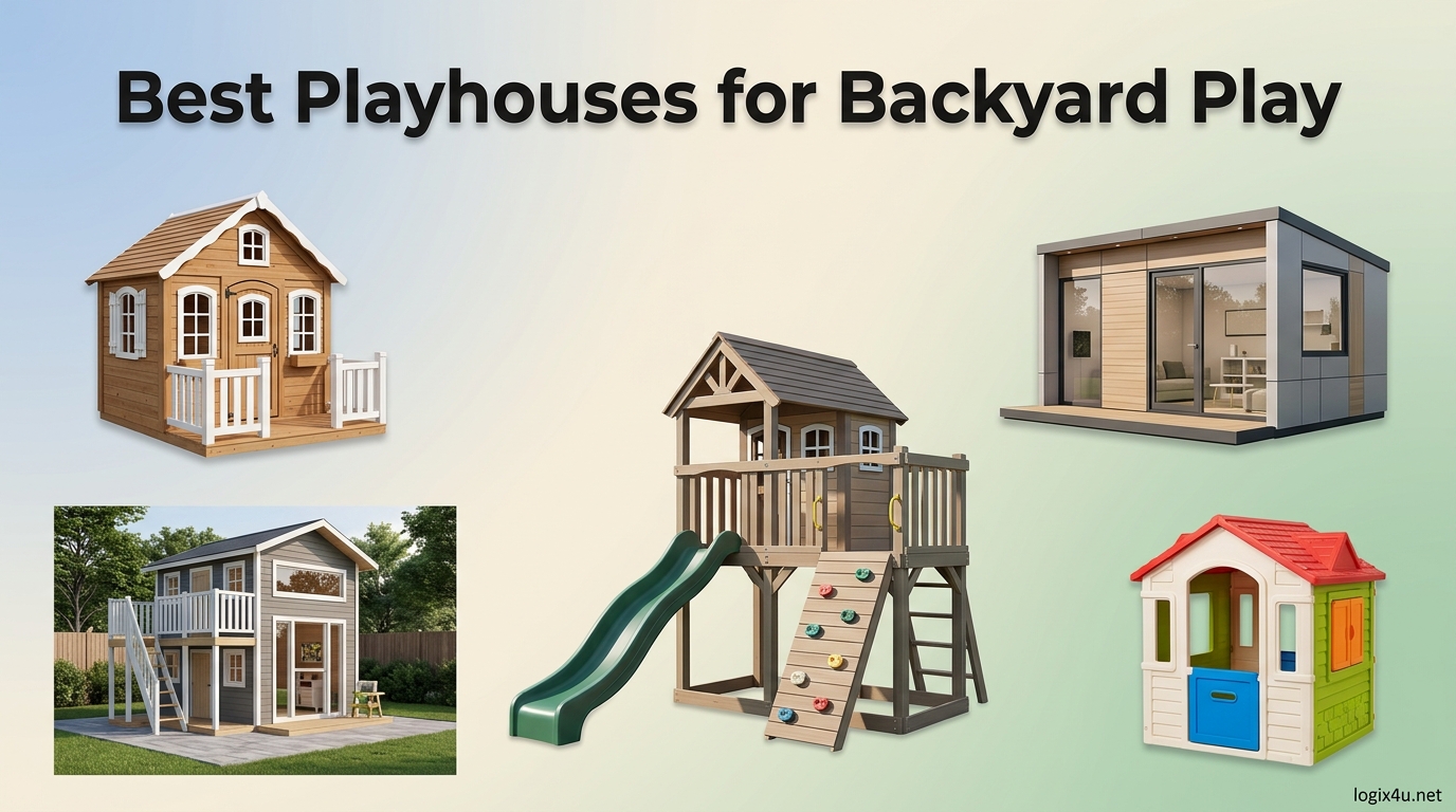 Best Playhouses for Backyard Play