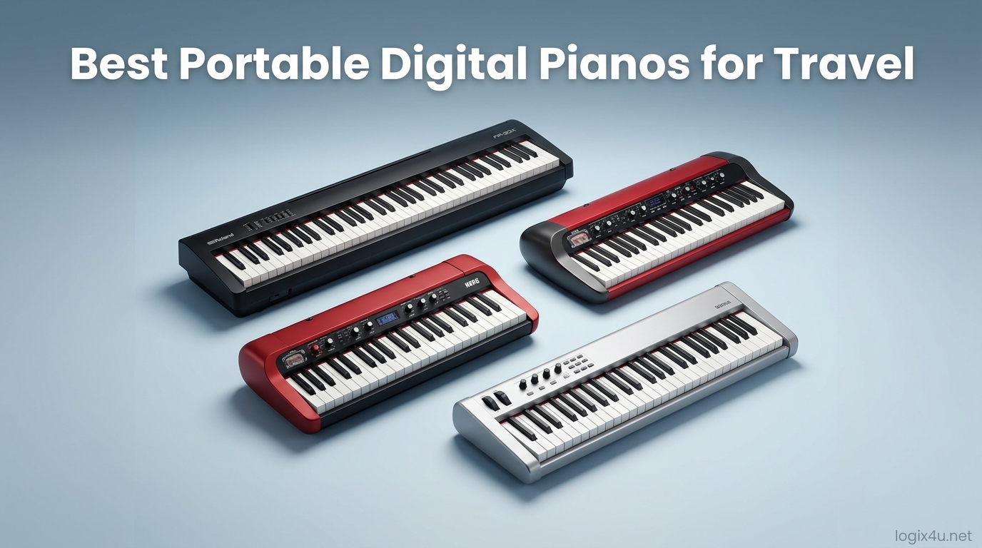 Best Portable Digital Pianos for Travel