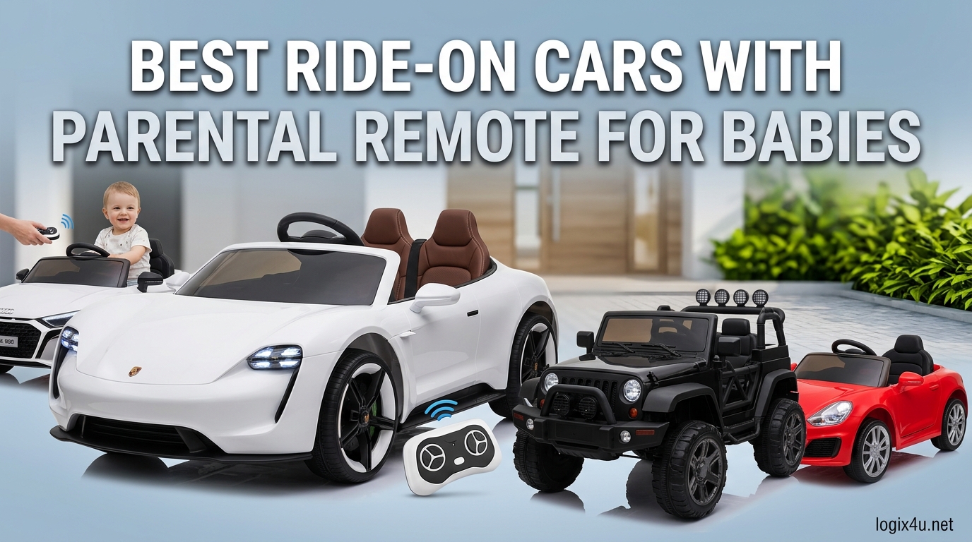 Best Ride-On Cars with Parental Remote for Babies